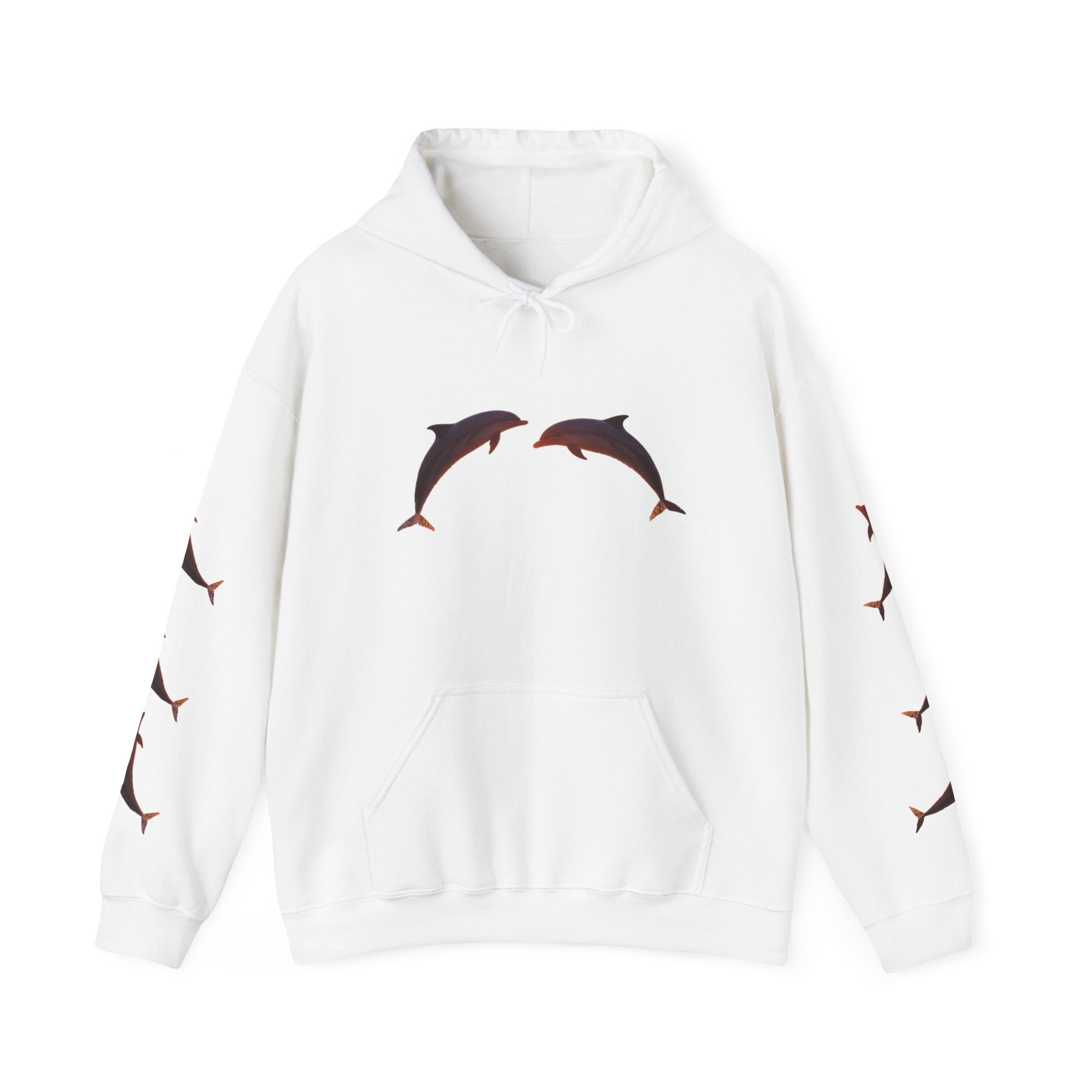 Dolphin Sunset Hoodie Unisex