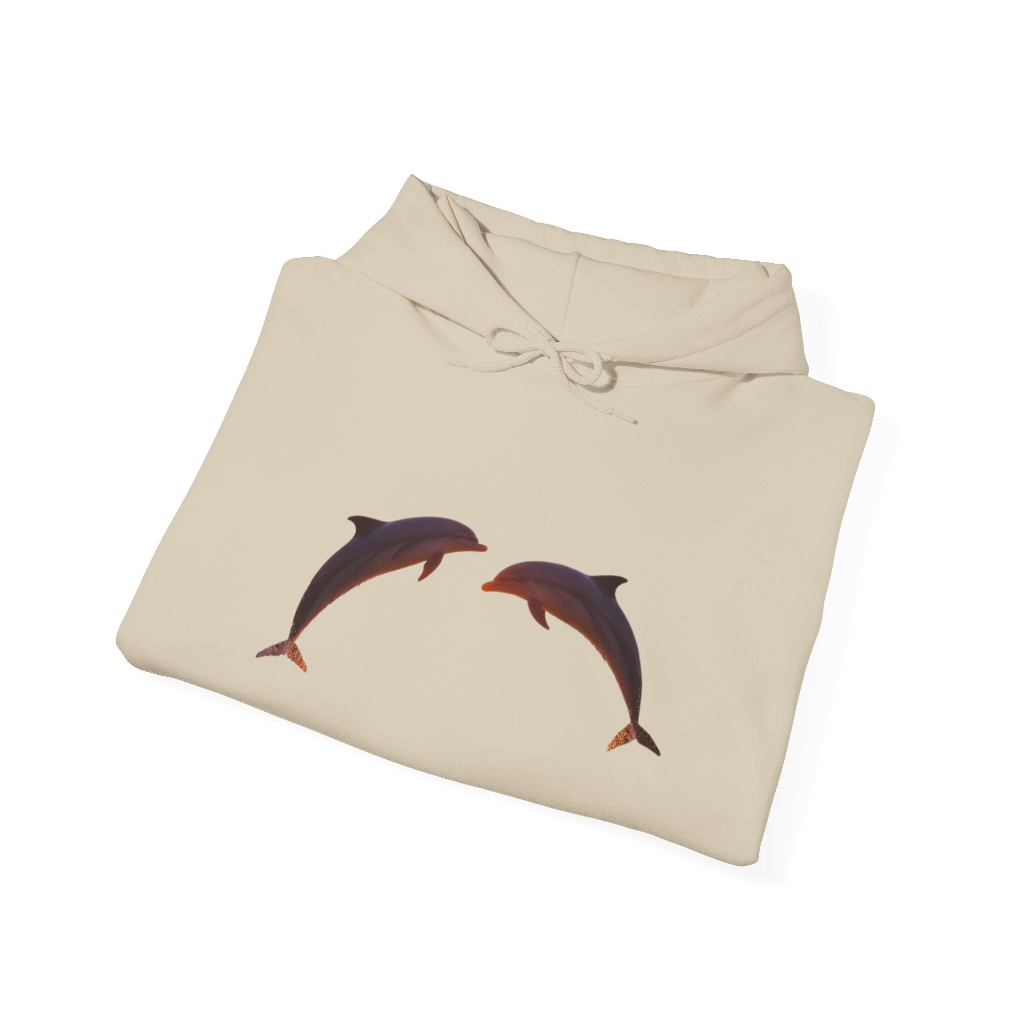 Dolphin Sunset Hoodie Unisex