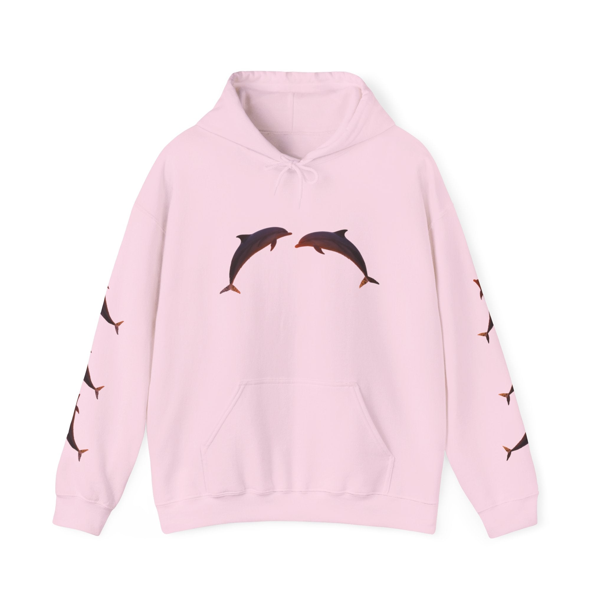 Dolphin Sunset Hoodie Unisex