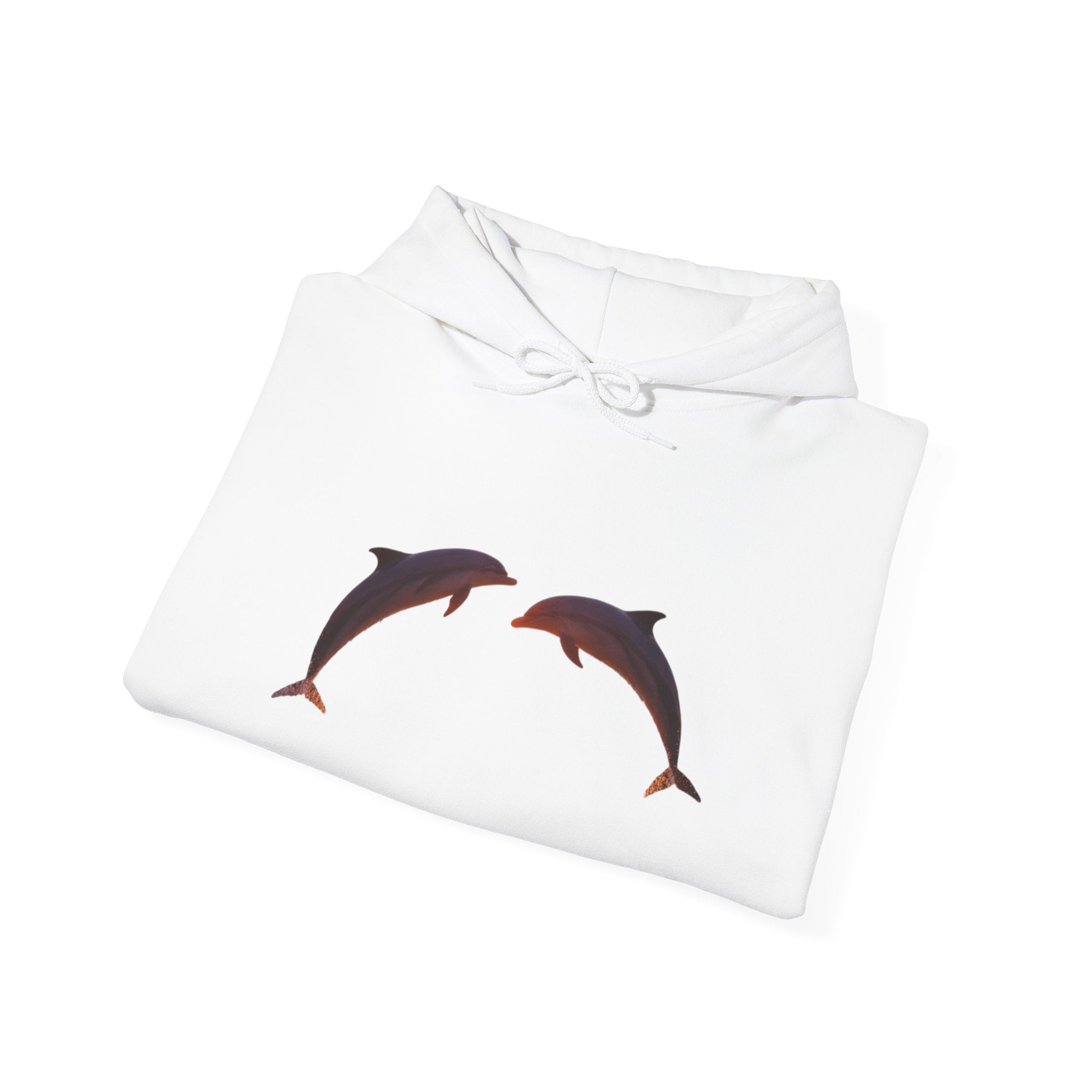 Dolphin Sunset Hoodie Unisex