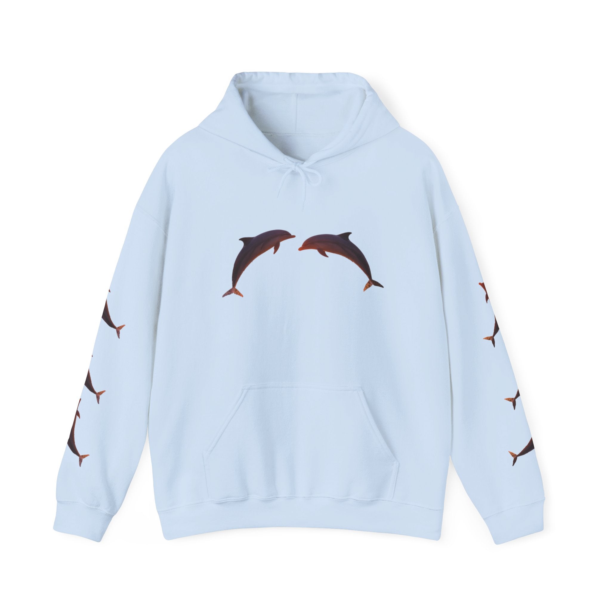 Dolphin Sunset Hoodie Unisex